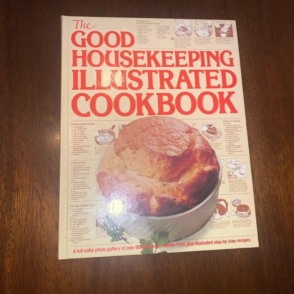 Vintage 1980 The Good Housekeeping Illustrated Cookbook Zoe Coulson Hardcover